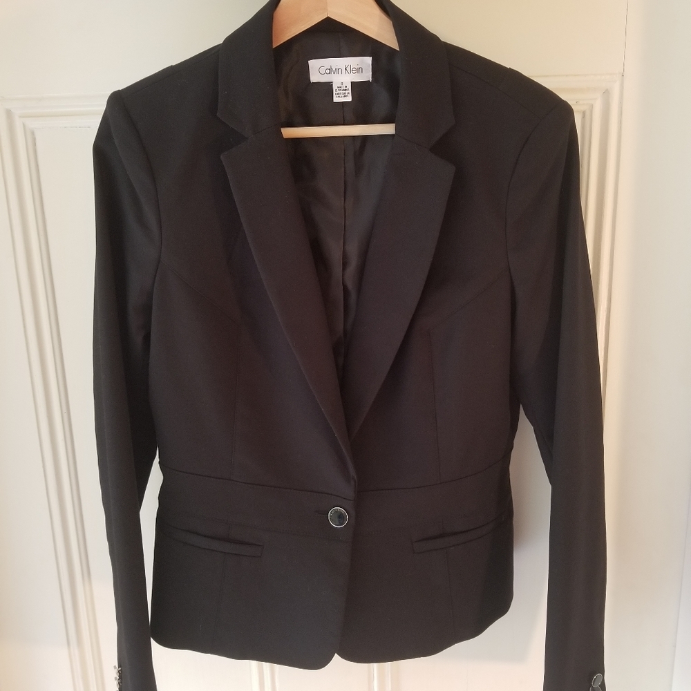 Calvin Klein Black Blazer